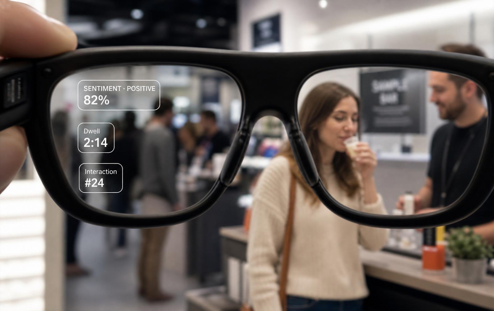 Makai smart-glasses feature — Live sentiment